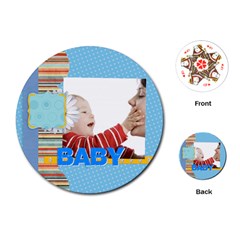 baby - Playing Cards Single Design (Round) baby - Playing Cards Single Design (Round)