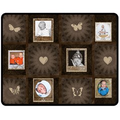 Brown Medium Fleece Blanket (4 styles) - 60 x 50 Fleece Blanket (Medium) Brown Medium Fleece Blanket (4 styles) - 60 x 50 Fleece Blanket (Medium)