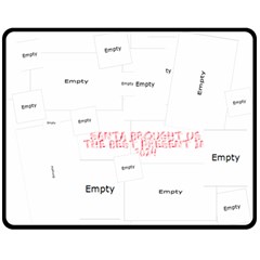 Santa Brought Us the BEST Present in 2024 Medium Fleece Blanket - 60  x 50  Fleece Blanket (Medium)