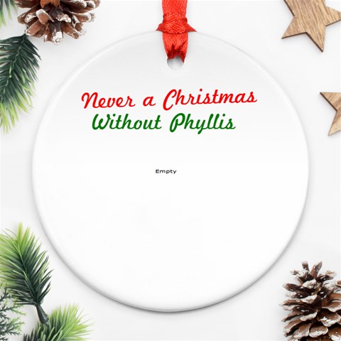 Never A Xmas W/o Phyllis By Cole Front