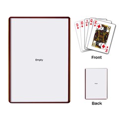 Playing Cards Single Design (Rectangle)