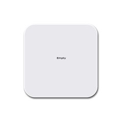 Porta Copos 1 - Rubber Square Coaster (4 pack)