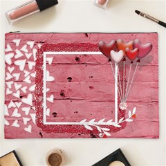 with love - Cosmetic Bag (XXL) with love - Cosmetic Bag (XXL)