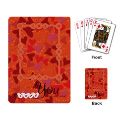 Love you more - Playing Cards Single Design (Rectangle) Love you more - Playing Cards Single Design (Rectangle)