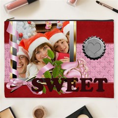 love, kids, happy, fun, family, holiday - Cosmetic Bag (XXXL) love, kids, happy, fun, family, holiday - Cosmetic Bag (XXXL)
