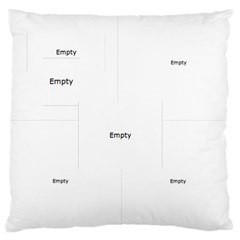 merry christmas, xmas, happy new year  - Large Cushion Case (Two Sides)