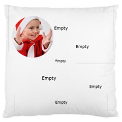 merry christmas, xmas, happy new year (5 styles) - Large Cushion Case (Two Sides) merry christmas, xmas, happy new year (5 styles) - Large Cushion Case (Two Sides)