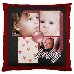 love, kids, happy, fun, family, holiday - Large Cushion Case (One Side) love, kids, happy, fun, family, holiday - Large Cushion Case (One Side)