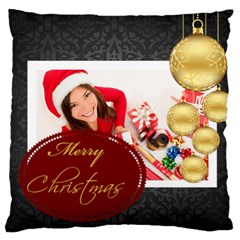 merry christmas, happy new year, xmas (5 styles) - Large Cushion Case (Two Sides) merry christmas, happy new year, xmas (5 styles) - Large Cushion Case (Two Sides)