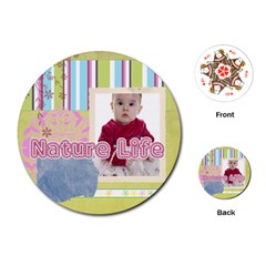Playing Cards Single Design (Round)