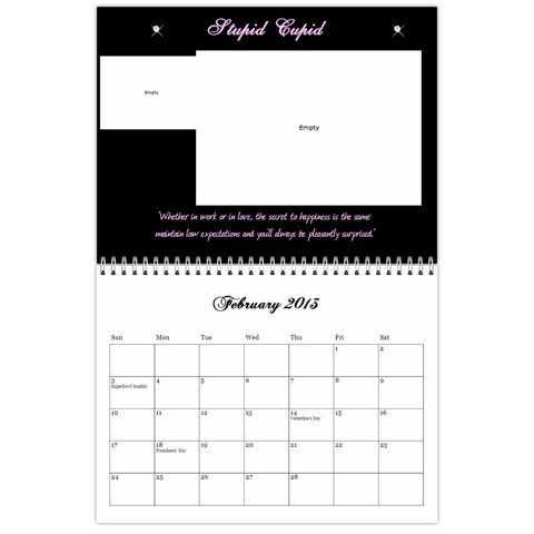 Cocktail Calendar 2013 Feb 2013