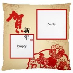 chinese new year - Large Cushion Case (One Side) chinese new year - Large Cushion Case (One Side)