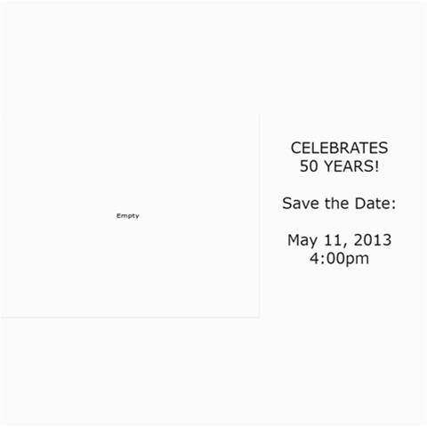 Save The Date Cards By Elizabeth Combs 8 x4  Photo Card - 2