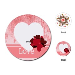 love - Playing Cards Single Design (Round) love - Playing Cards Single Design (Round)