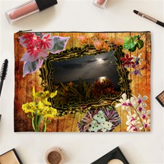 2013 99 cosmetic bag flower2 - Cosmetic Bag (XL)