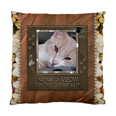 Meow Cushion Case (1 Sided) (5 styles) - Standard Cushion Case (One Side) Meow Cushion Case (1 Sided) (5 styles) - Standard Cushion Case (One Side)