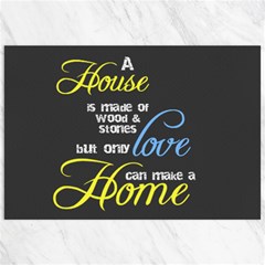 A House A Home - Canvas 12  x 18 