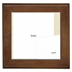 On Our Wedding Day Framed Tile