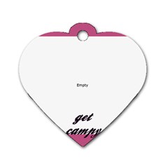  pleas pleas - Dog Tag Heart (One Side)