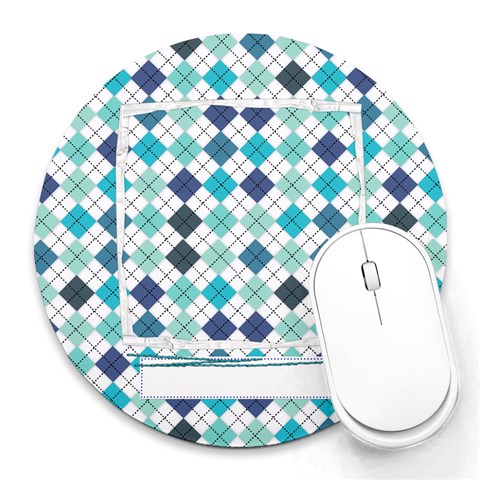 For Him Round Mousepad By Zornitza 8 x8  Round Mousepad - 1