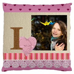 love - Large Cushion Case (Two Sides) love - Large Cushion Case (Two Sides)