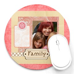 mothers day - Round Mousepad
