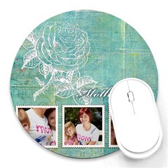 mothers day - Round Mousepad