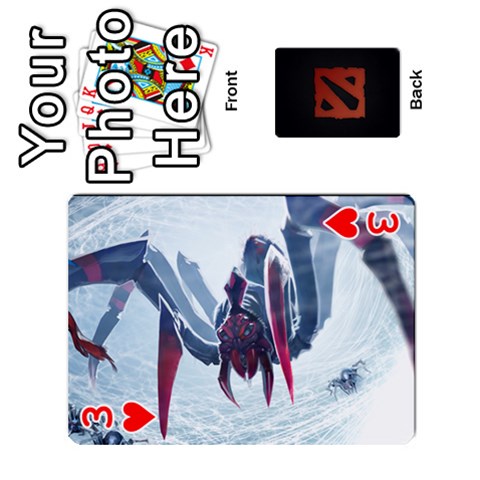 Dota Cards By Tom Front - Heart3