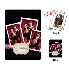 wedding - Playing Cards Single Design (Rectangle) wedding - Playing Cards Single Design (Rectangle)