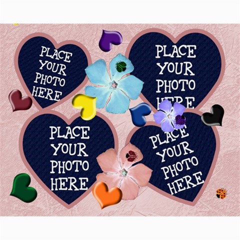 Lady Bug Collage 8x10 By Chere s Creations 10 x8  Print - 5