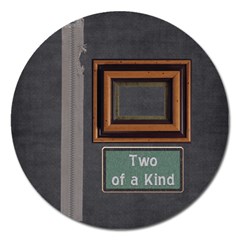 Brothers Round Magnet