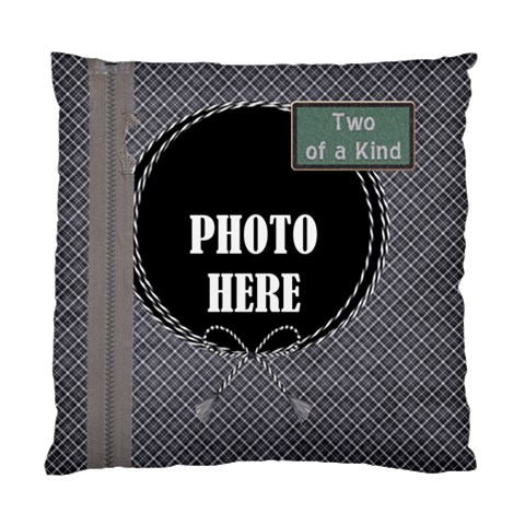 Brothers Cushion 1 By Lisa Minor Front