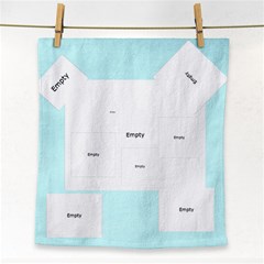 Blue Bubble Towel