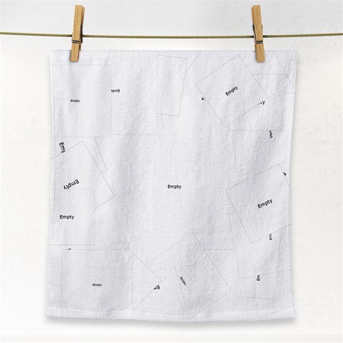 Flowers In Warm Colors Face Towel By Zornitza Front