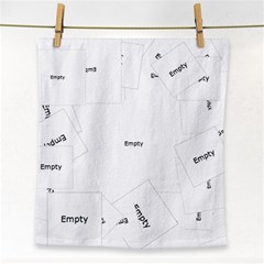 Flowers In Warm Colors Face Towel