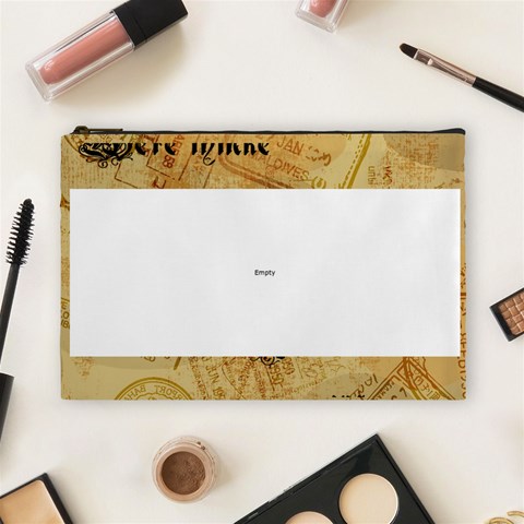 Three Nerds Makeup Bag By Bethannie R Front