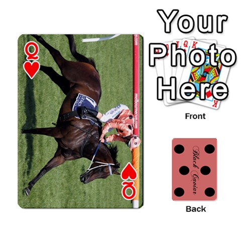 Queen Black Caviar By Banger Harvey Front - HeartQ