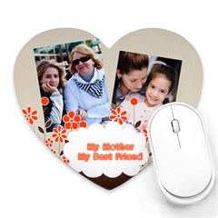 mothers day - Heart Mousepad