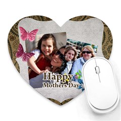 mothers day - Heart Mousepad