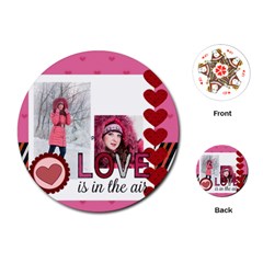 love - Playing Cards Single Design (Round)