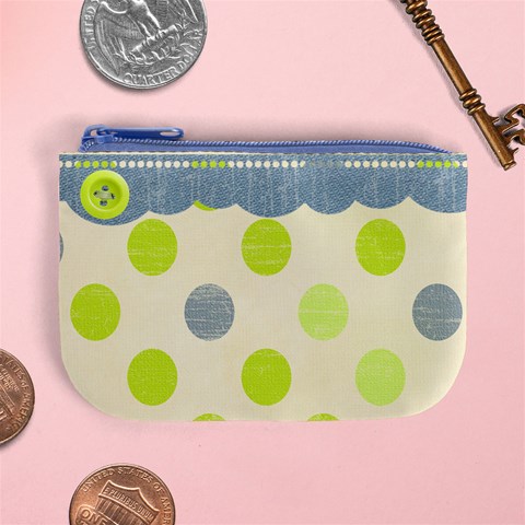 Mini Coin Purse By Deca Front
