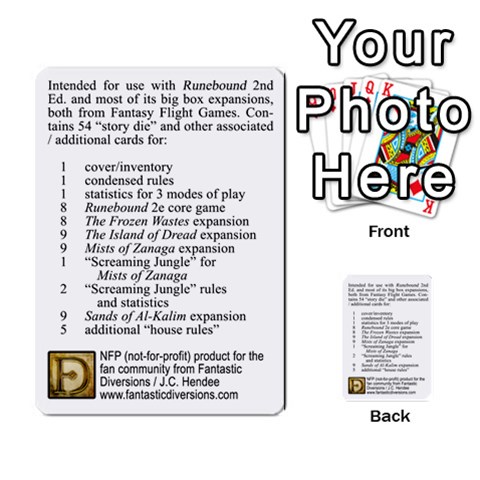 Cities Of Adventure: Reference Cards By Fantastic Diversions / Ofgi Front 54
