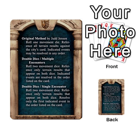 Cities Of Adventure: Reference Cards By Fantastic Diversions / Ofgi Front 9