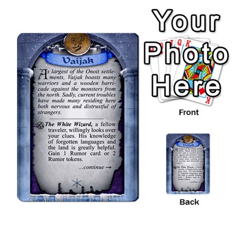 Cities Of Adventure: Reference Cards By Fantastic Diversions / Ofgi Back 16