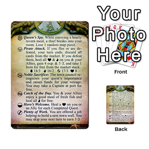 Cities Of Adventure: Reference Cards By Fantastic Diversions / Ofgi Front 19