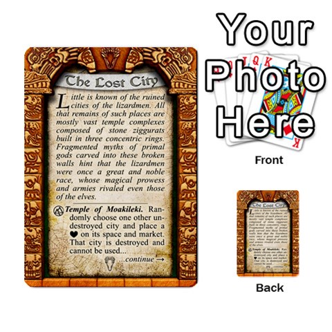 Cities Of Adventure: Reference Cards By Fantastic Diversions / Ofgi Back 29