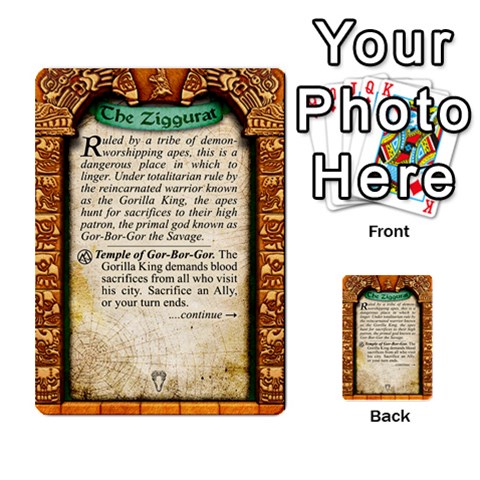 Cities Of Adventure: Reference Cards By Fantastic Diversions / Ofgi Back 35