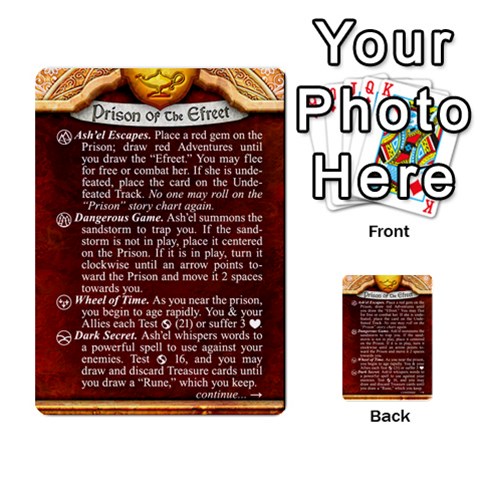 Cities Of Adventure: Reference Cards By Fantastic Diversions / Ofgi Back 47