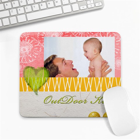 Girl By Joely 9.25 x7.75  Mousepad - 1