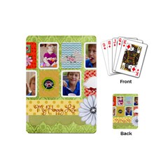 happy birthday - Playing Cards Single Design (Mini) happy birthday - Playing Cards Single Design (Mini)